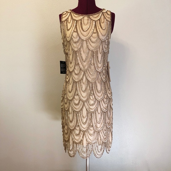 Pisarro Nights Dresses & Skirts - Pisarro Nights | NWT Beaded Art Deco Dress